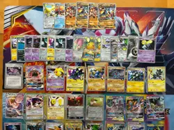 Vintage & Modern Pokemon Card Lot Fire Theme Deck Tag Team Etc Umbreon 54 Cards - Image 4