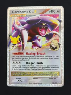 Garchomp C LV. X 145/147 - Celebrations - Near Mint NM Pokemon Card - Image 1