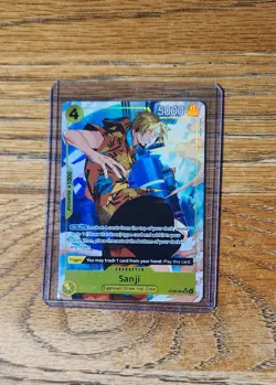Sanji ST29-004 Parallel Starter Deck Promo One Piece Card English Alt Art NM - Image 1
