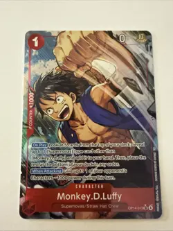 Near Mint Monkey.D.Luffy OP14-013 Alternate Art English One Piece Card Game - Image 1
