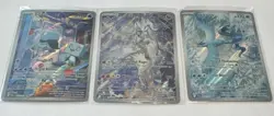 Lot Of 3 Pokemon TCG Set Illustration Rare Foil Cards Assortment Collection NEW - Image 1