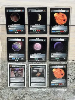 Lot of 234 Plus Star Trek The Next Generation Customizable Card Game CCG Photos - Image 5