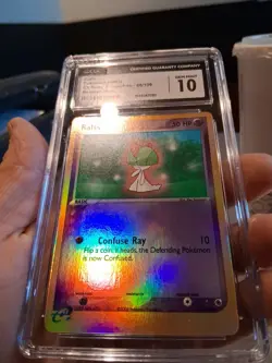 Ralts Cgc 10 Gem Mint 2003 EX Ruby & Sapphire Reverse Holo 66/109 E-reader Card - Image 4