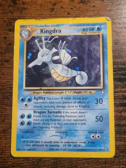 Kingdra 8/111 Neo Genesis Holo Foil Rare Pokemon TCG Card Hp - Image 1