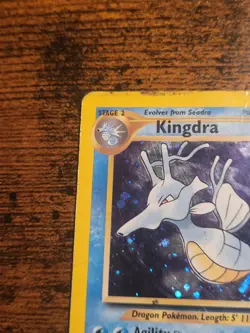 Kingdra 8/111 Neo Genesis Holo Foil Rare Pokemon TCG Card Hp - Image 3