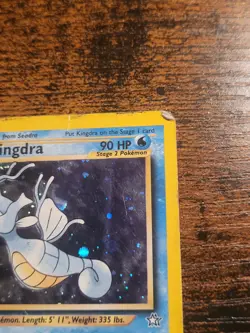 Kingdra 8/111 Neo Genesis Holo Foil Rare Pokemon TCG Card Hp - Image 4