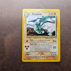 Donphan 21/111 Pokemon Neo Genesis Rare Card - MP - Image 1