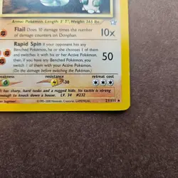 Donphan 21/111 Pokemon Neo Genesis Rare Card - MP - Image 5