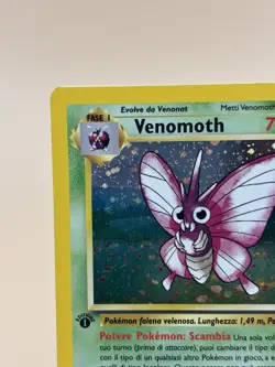 Pokemon TCG Venomoth Jungle Holo Card 13/64 1st Edition Rare - Image 3