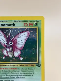 Pokemon TCG Venomoth Jungle Holo Card 13/64 1st Edition Rare - Image 4
