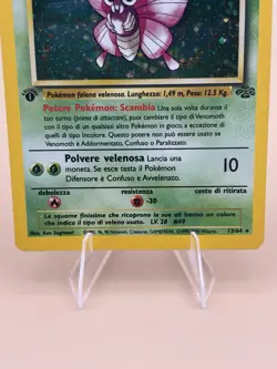 Pokemon TCG Venomoth Jungle Holo Card 13/64 1st Edition Rare - Image 5