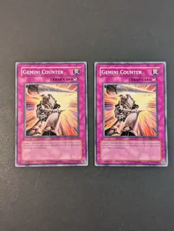 Yugioh TCG - 2x Gemini Counter - SOVR-EN075 - NM - Unlimited - Common - 2009 - Image 1