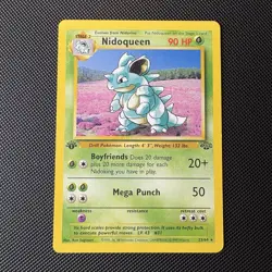 1st Edition Nidoqueen 23/64 Jungle 1999 WOTC Pokemon Card TCG LP - Image 1