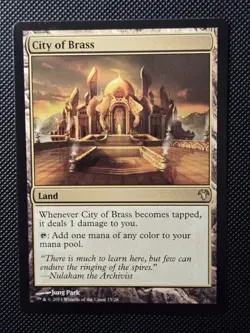 MTG City of Brass - Modern Event Deck Regular Lightly Played - Image 2