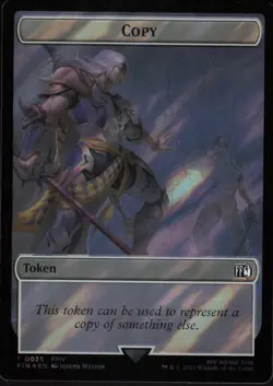 Copy (0025) // Moogle (0034) Double-Sided Token (Surge Foil) T FINAL FANTASY 25 - Image 1