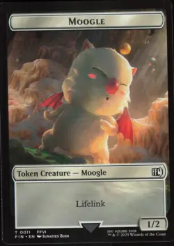 Copy (0025) // Moogle (0034) Double-Sided Token (Surge Foil) T FINAL FANTASY 25 - Image 2
