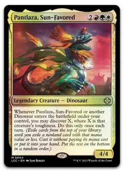 Pantlaza, Sun-Favored #4 (Foil) (NM) Lost Caverns of Ixalan LCC Magic MTG - Image 1