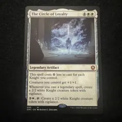 MTG - ***THE CIRCLE OF LOYALTY (DMC)***- NM - Image 1