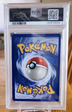 Pokemon TCG Base Set Hitmonchan Holo Rare 7/102 PSA 9 1999 - Image 2
