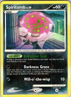 Spiritomb 32/99 Arceus Pokemon TCG LP - Image 1