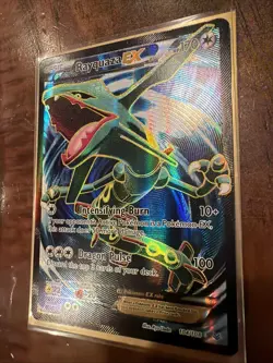 Pokemon TCG Rayquaza EX Full Art Ultra Rare Card Roaring Skies 104/108 - Image 2