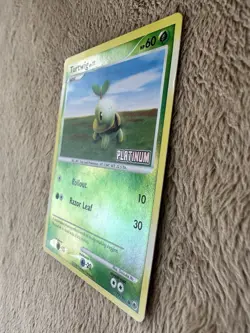 2008 Pokemon TCG MAJESTIC DAWN Turtwig Lv.11 HP60 Reverse Holo 77/100 MP/HP - Image 2