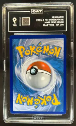 2019 Pokemon SM Hidden Fates Lucario GX Full Art Shiny Rare #SV64/SV94 TAG 9 - Image 2