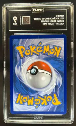2023 Pokemon SWSH Crown Zenith Pikachu Secret Rare #160/159 TAG 9 - Image 2