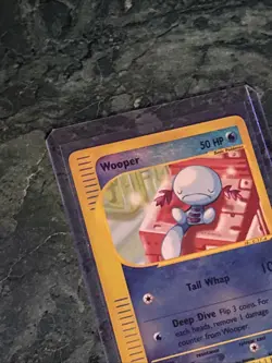 Pokemon TCG Wooper #66/147 Reverse Holofoil CCG Aquapolis Holo Foil - Image 2