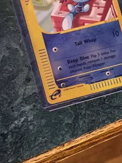 Pokemon TCG Wooper #66/147 Reverse Holofoil CCG Aquapolis Holo Foil - Image 5