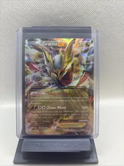 2015 Pokemon XY Ancient Origins #57 GIRATINA EX Holo Ultra Rare - Image 1
