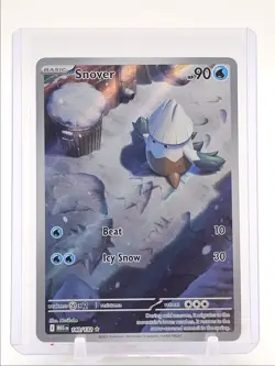 SNOVER 2025 POKEMON MEGA EVOLUTION ILLUSTRATION RARE 140/132 Q5859 - Image 1