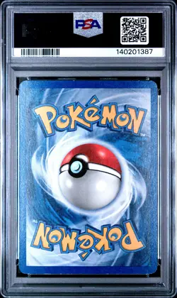 2002 POKEMON LEGENDARY COLLECTION #39 DARK WARTORTLE-REVERSE FOIL PSA 6 - Image 2