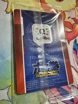 SEALED Pokemon Shadow Mewtwo Amiibo Wii U Pokken Tournament NEW - Image 5