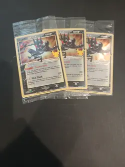 Pokemon Greninja Gold Star Promo Holo SWSH144 Celebrations Sealed F - Image 1