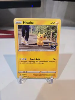 Pikachu 027/078 Pokemon Go Common - Image 1