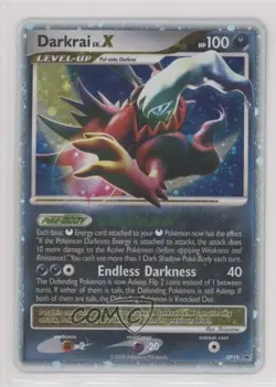 Darkrai Lv X Pokemon Diamond & Pearl Black Star Promo #DP19 2007 - Image 1