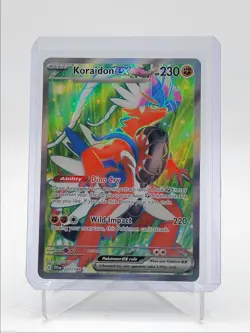 KORAIDON EX 2023 POKEMON SCARLET & VIOLET ULTRA RARE 231/198 Q5542 - Image 1