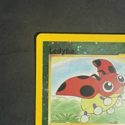 Pokemon Vintage Southern Islands Reverse Holo Ledyba 7/18 Rare WotC Promo - Image 3