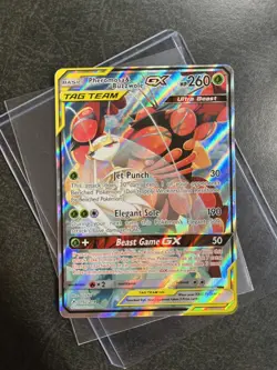Pheromosa & Buzzwole GX 192/214 Alternate Art Unbroken Bonds Pokemon TCG - Image 1