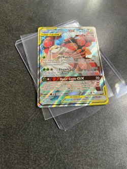 Pheromosa & Buzzwole GX 192/214 Alternate Art Unbroken Bonds Pokemon TCG - Image 3