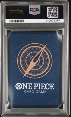 2025 ONE PIECE OP13-CARRYING ON HIS WILL 3RD ANV-GOLD #004 SHANKS PSA 9 - Image 2