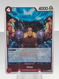 One Piece TCG English Paramount War Jozu OP02-008 Rare - Image 1