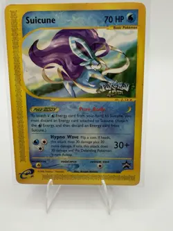 Pokemon Suicune 70 HP Promo Regular Card Wotc 53/53 English - Image 4