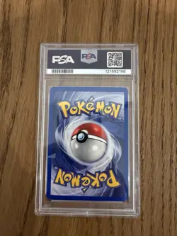 Pokemon TCG Rockets Hitmonchan Holo Rare Card 11/132 1st Edition - PSA 8 - Image 2