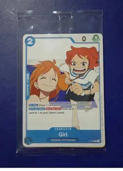 Girl (OP14 Release Event) P-096 One Piece Promotion Cards Regular - Image 2