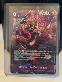 One Piece TCG - Donquixote Doflamingo (Parallel) - OP10-071 Royal Blood NM Card! - Image 1