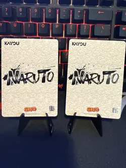 Kayou NARUTO Heaven Scroll 2-Card NRSA01-PU Set007-008L4 ENGLISH SIGNED - Image 5