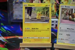 Pikachu 027/078 Eevee 054/078 Pokemon GO TCG Card Bundle - Image 3