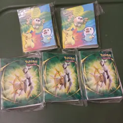 Lot Of 5 Arceus Mini Binder Pokemon 30 Sleeves Holds 60 Cards Each Sealed - Image 3